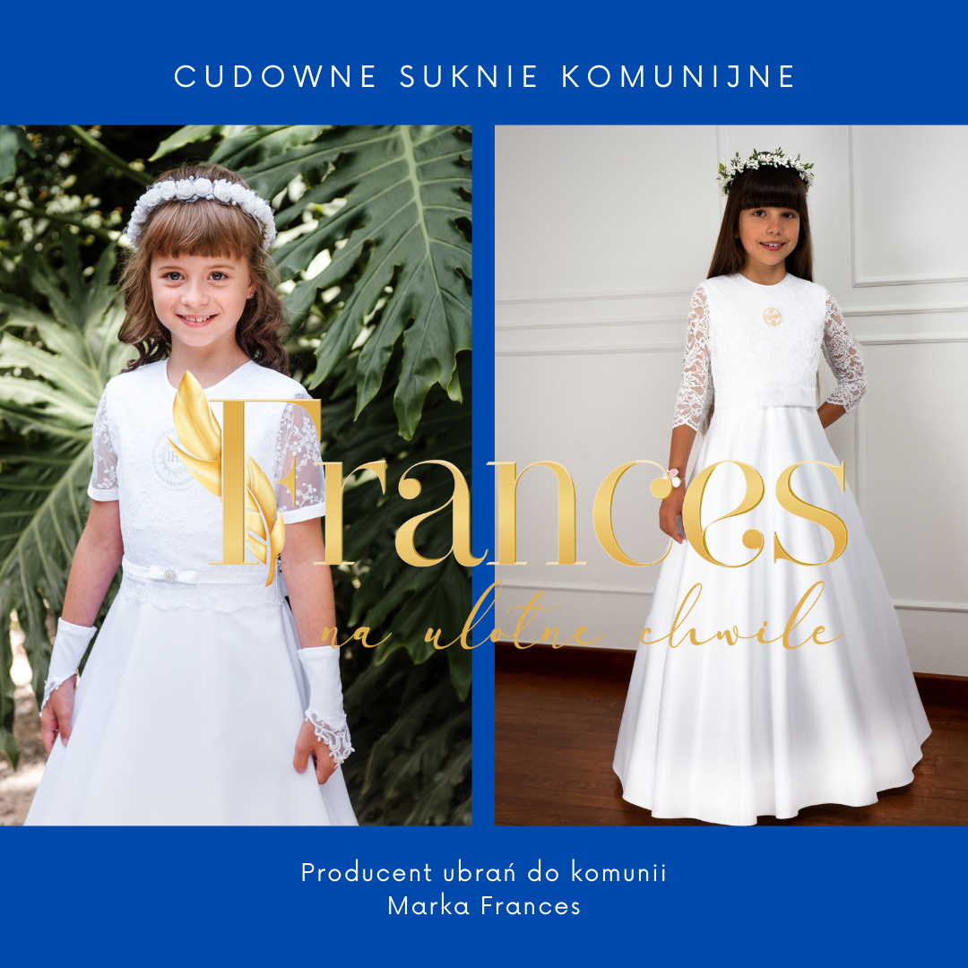 Read more about the article Cudowne suknie komunijne Frances kolekcja 2021/2022
