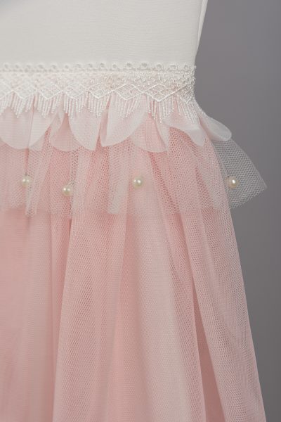 różowa sukienka, suknia pokomunijna